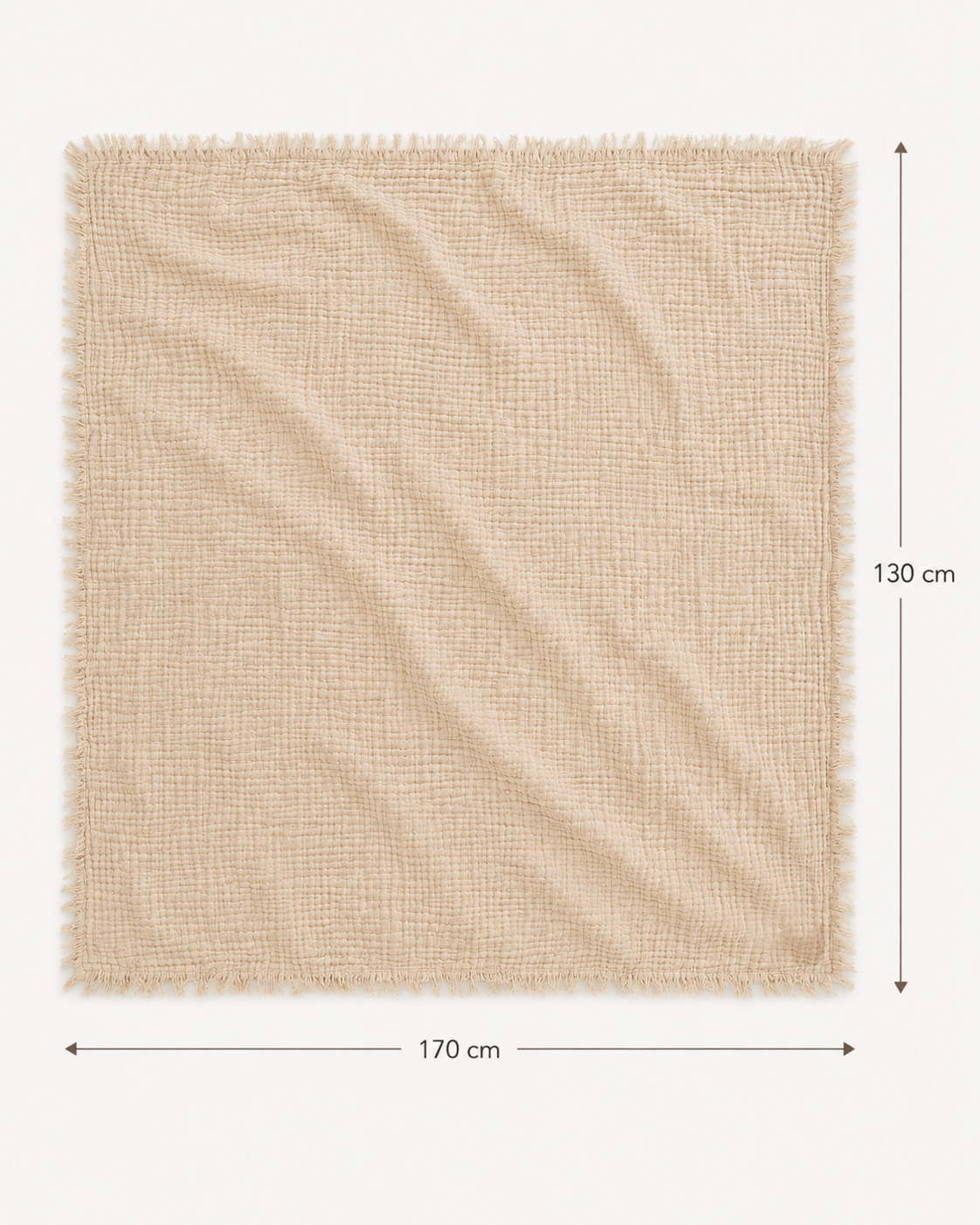 Le plaid en gaze de coton qui transforme chaque instant en rituel de douceur